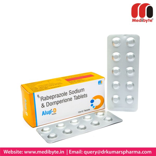 Rabeprazole 20 mg & Domperidone 10 mg Tablets