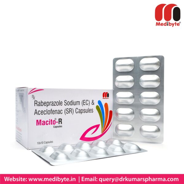 Rabeprazole Sodium and Aceclofenac Capsules