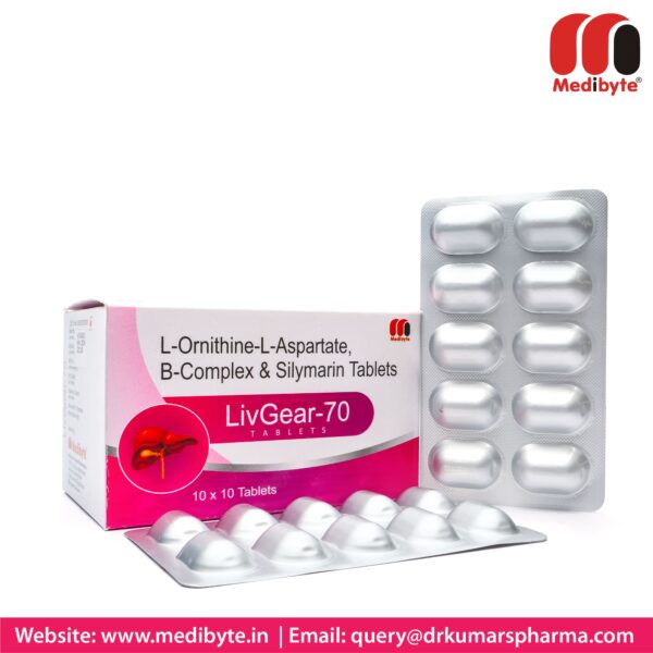 L-Ornithine L-Aspartate, B-Complex, Silymarin Tablet