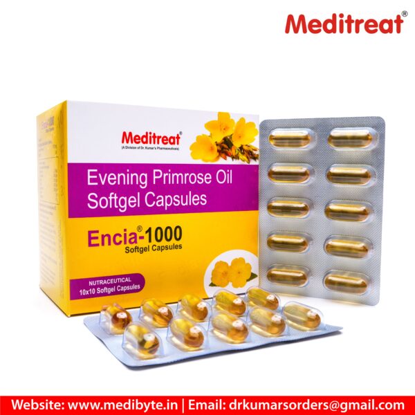 Evening Primrose Oil B.P 1000mg Softgelatin