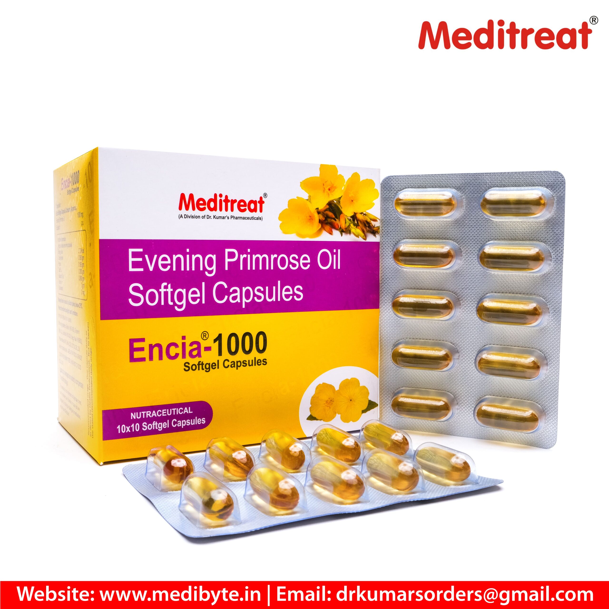 Evening Primrose Oil B.P 1000mg Softgelatin