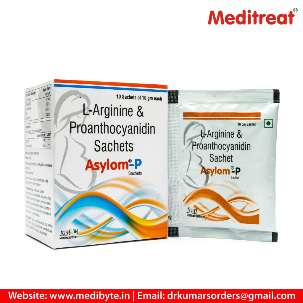 L- Arginine 3gm + Proanthocyanidin 75mg (10gm Sachet)