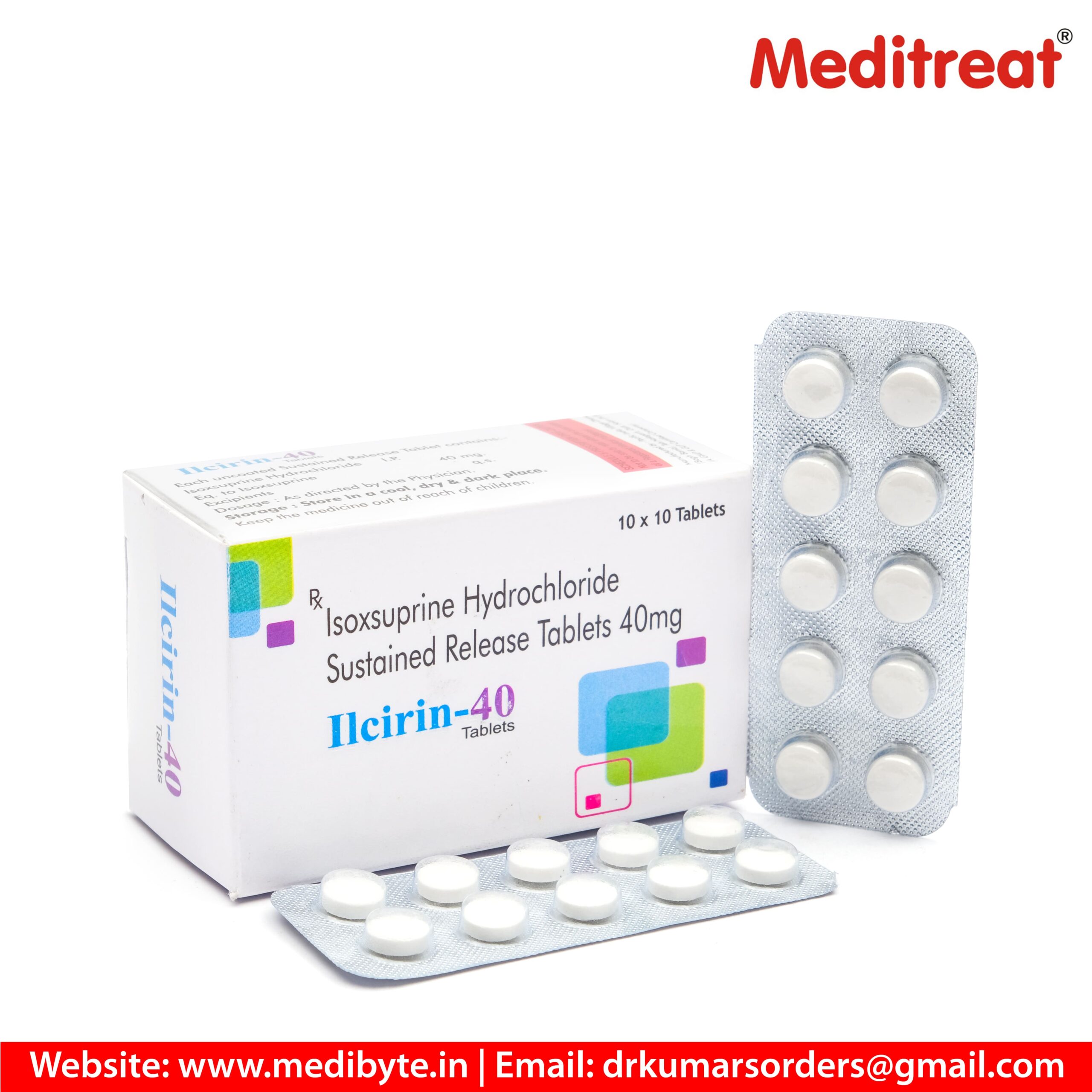 Isoxsuprine 40mg Sustained-Release Tablets