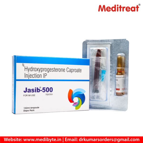 Hydroxyprogesterone 500 mg / 2 ml Injection