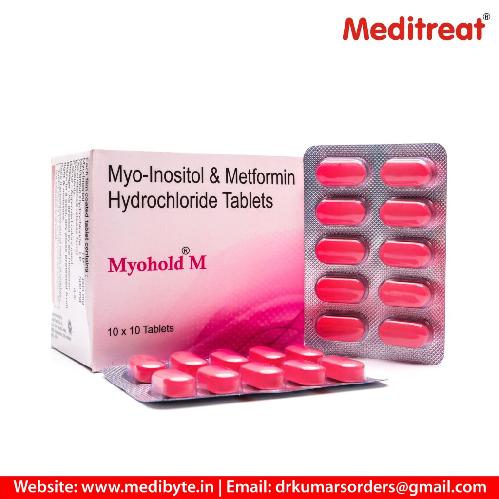 Myo Inositol 600 MG + Metformin 500 mg SR