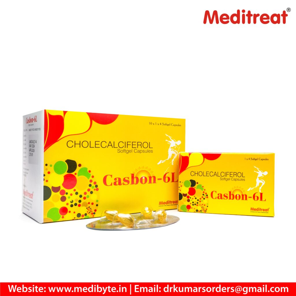 Cholecalciferol 60000 i.u Soft Gelatin