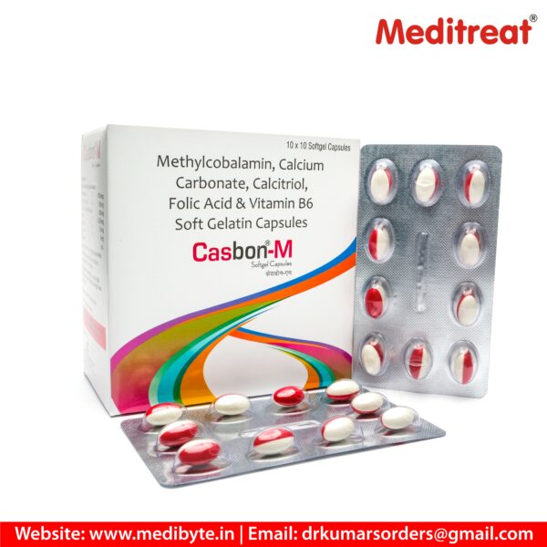 Calcium 500 + Mecobalamin 1500mcg + Calcitrial.25mcg + Folic Acid 1.5mg Capsules