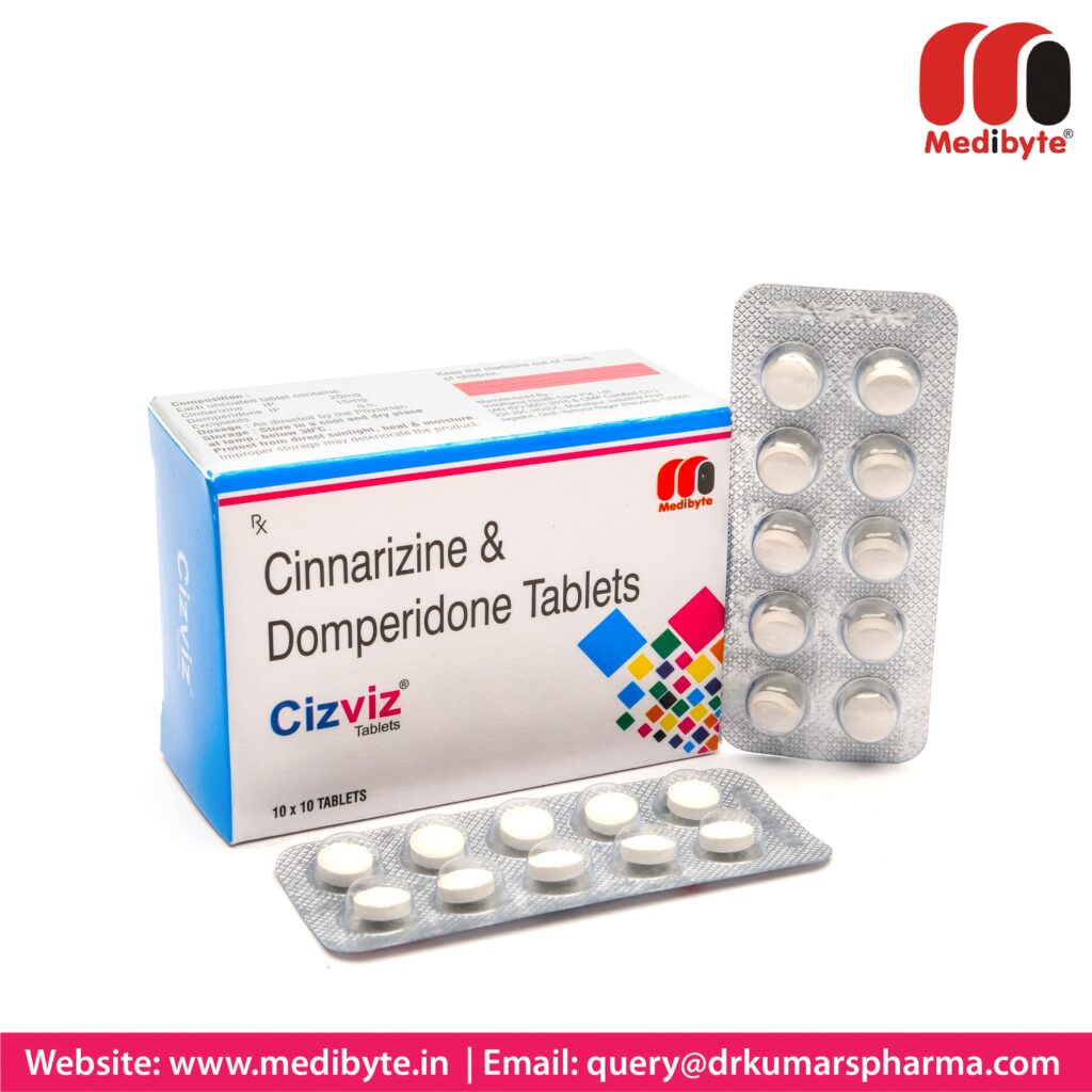 Cinnarizine 20 mg + Domperidone 15 mg