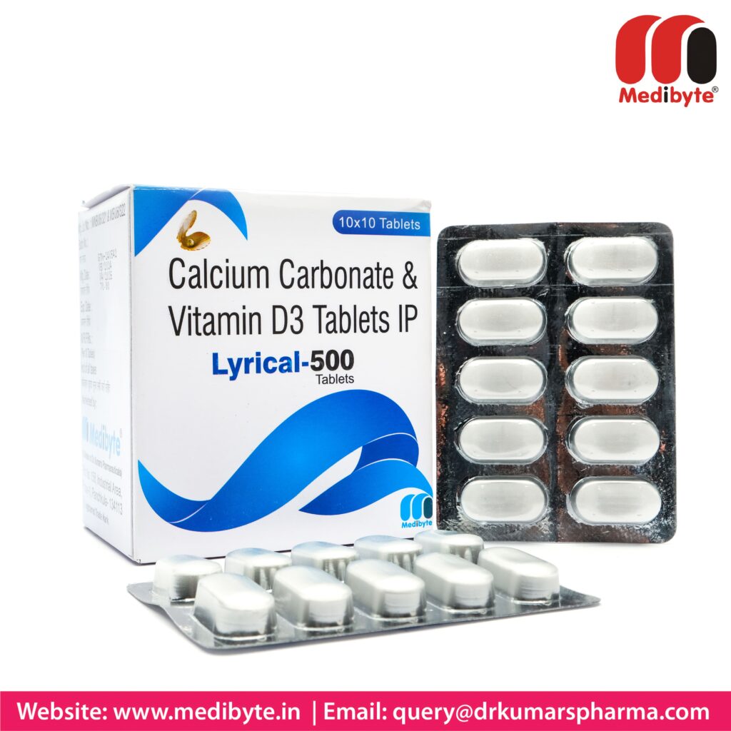 Calcium Carbonate and Vitamin D3 Tablets