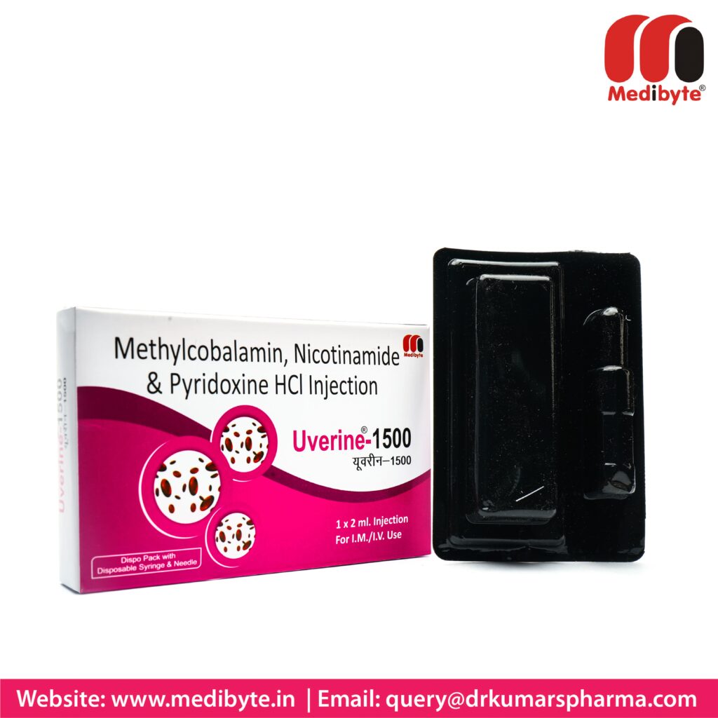 Methylcobalamin, Nicotinamide, Pyridoxine HCL Injection